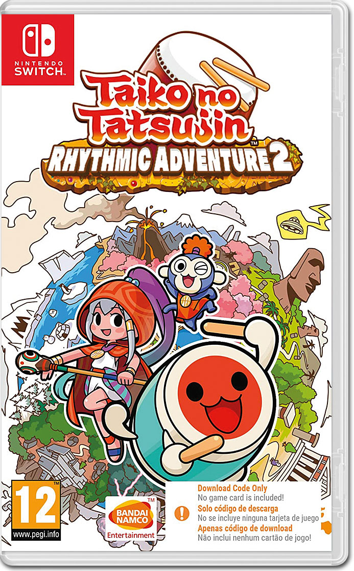 Taiko no Tatsujin: Rhythmic Adventure 2 (Code in a Box)