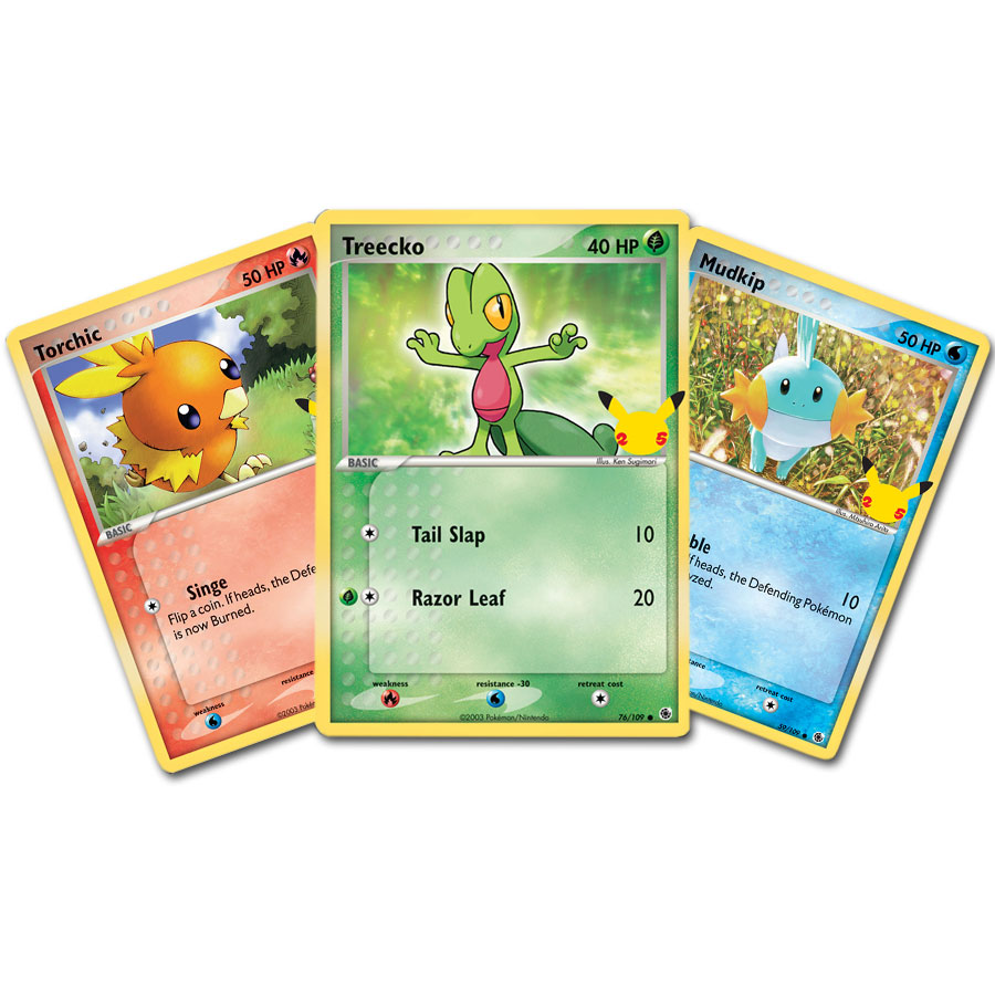 Pokémon Hoenn First Partners Oversize Card Pack -EN-