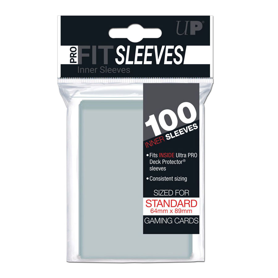 Card Sleeves Standard PRO-FIT -Clear- (Nachproduktion)
