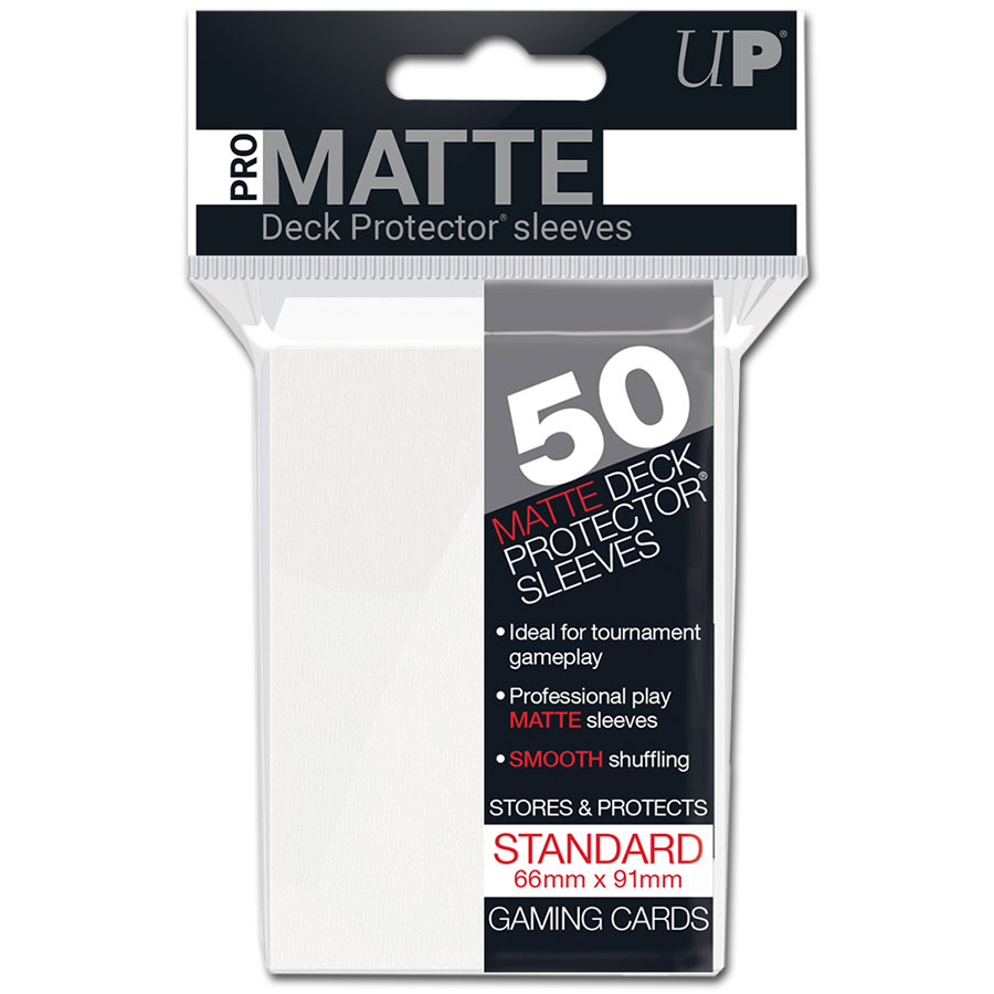 Card Sleeves Standard Pro-Matte -White-