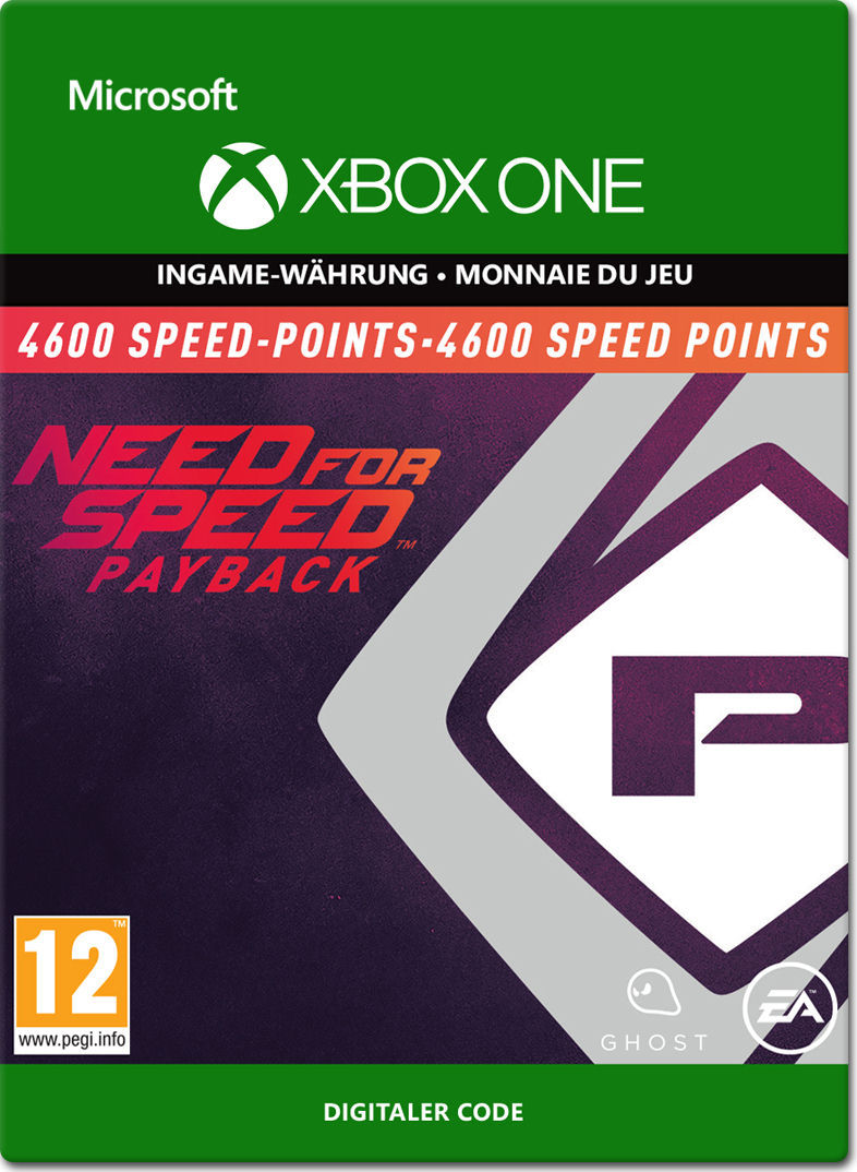 Need for Speed Payback: 4600 Speed Points