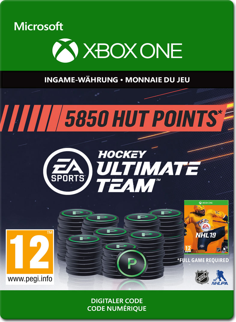 NHL 19 Ultimate Team: 5850 Points
