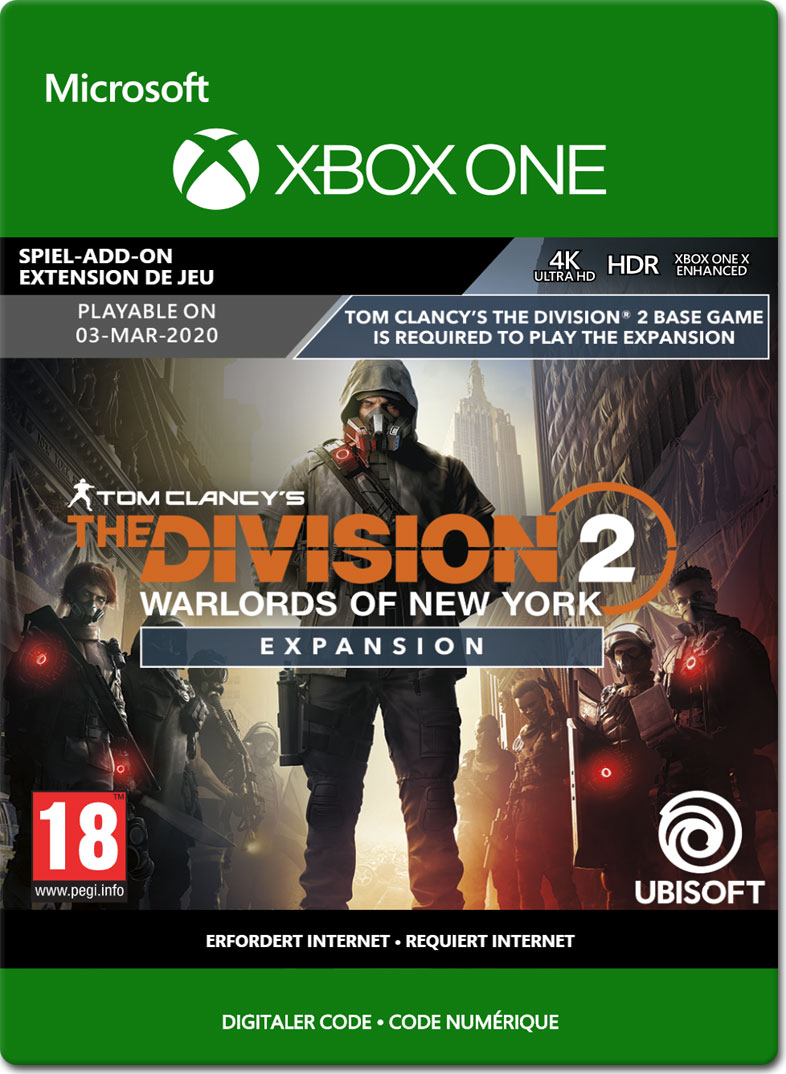 The Division 2: Warlords of New York Expansion