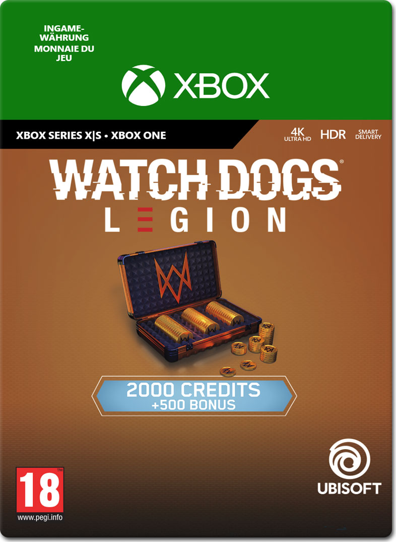 Watch Dogs: Legion - 2500 Credits Pack