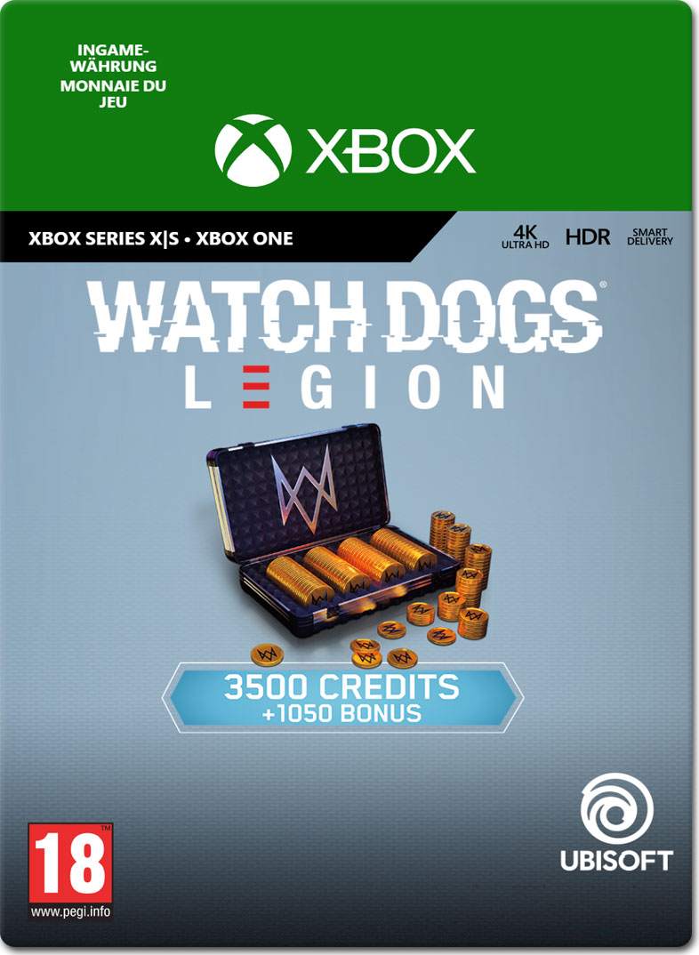 Watch Dogs: Legion - 4550 Credits Pack