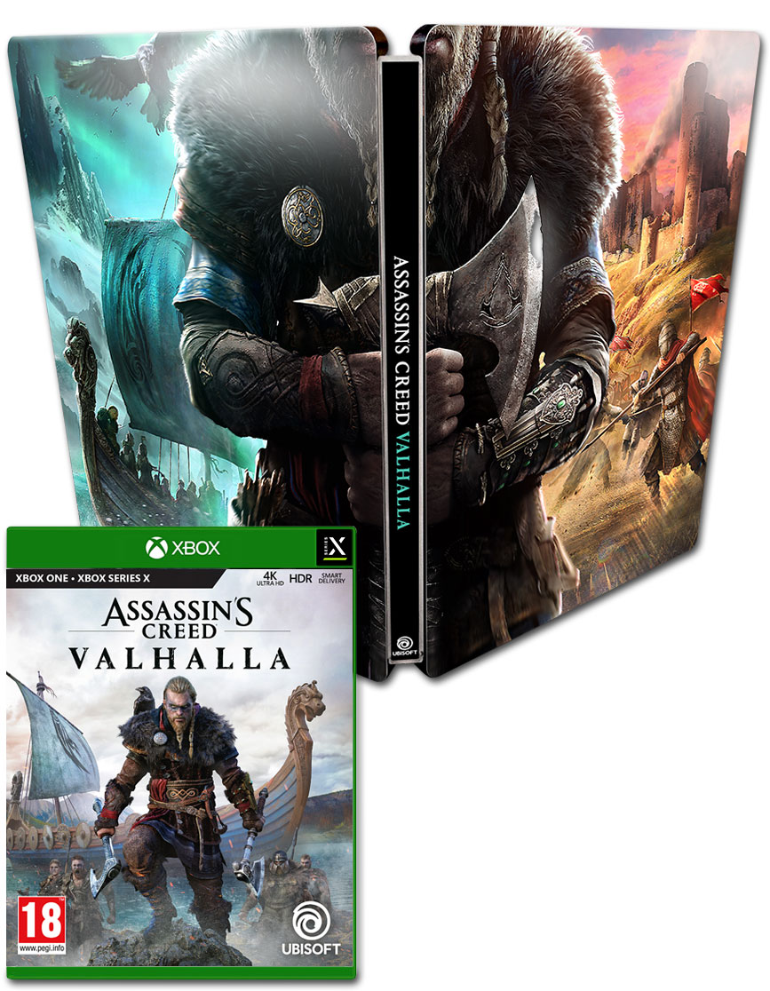 Assassin's Creed Valhalla - Steelbook Edition (exklusiv wog.ch)
