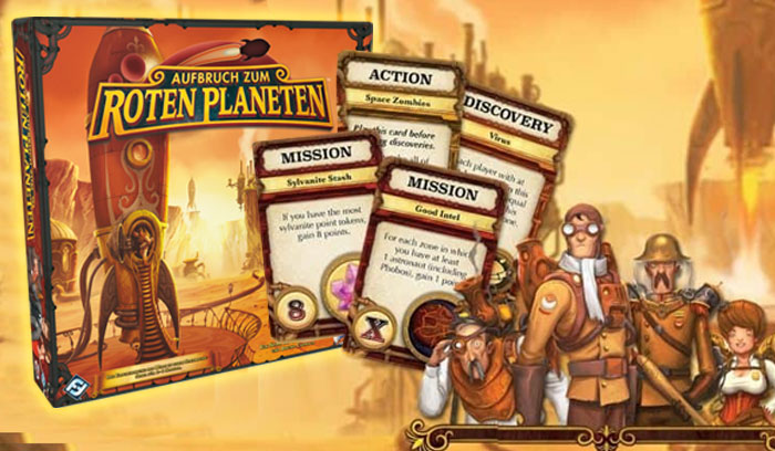 Aufbruch zum Roten Planeten - Hunter & Cron Edition (Gesellschaftsspiele)