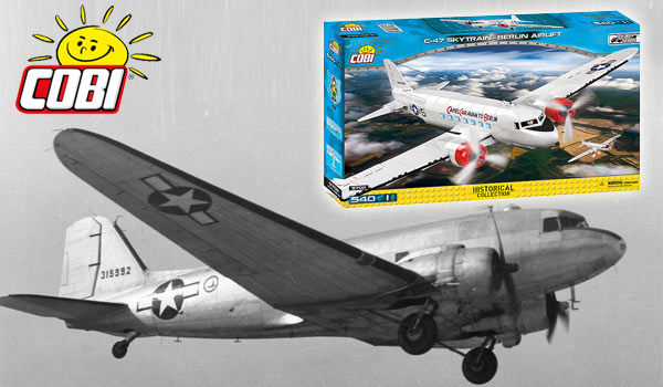 COBI Historical Collection: C-47 Skytrain - Berlin Aircraft (COBI)