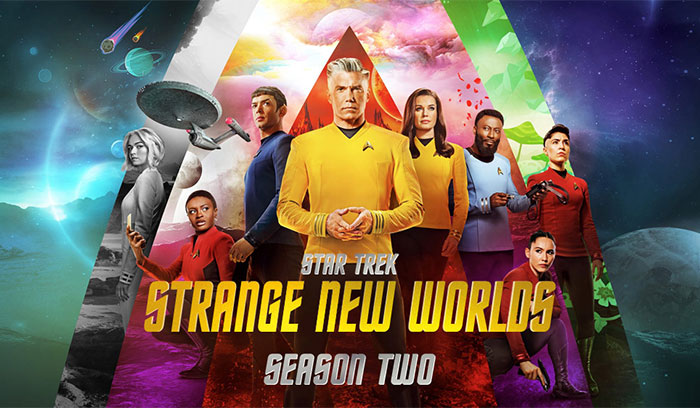 Star Trek: Strange New Worlds - Staffel 2 - Steelbook Edition Blu-ray UHD (4 Discs) (4K UHD Filme)
